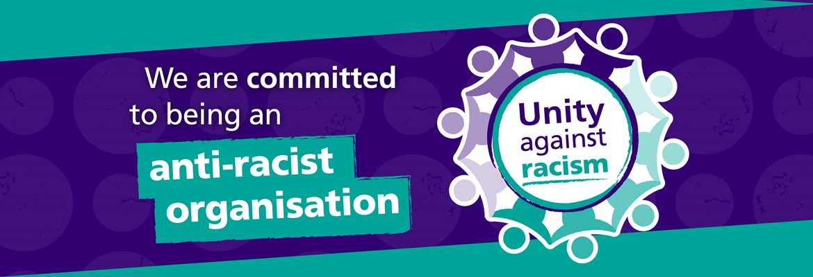 We're committed to being an anti-racist organisation