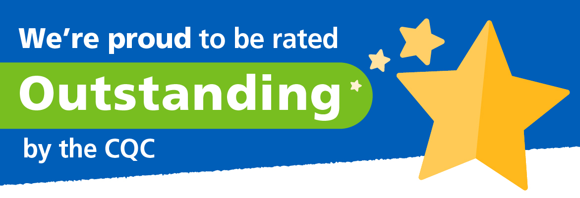 Find out more about our Outstanding rating by CQC